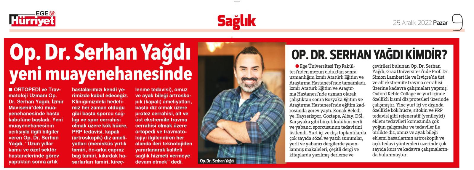 Dr. Serhan Yağdı in seiner neuen Praxis